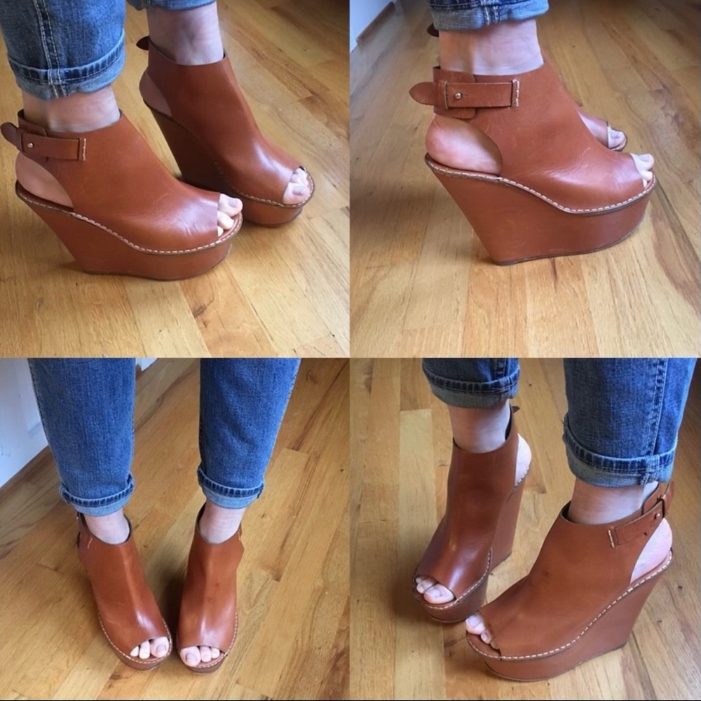 Chloe platform wedge